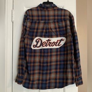 Detroit Tigers flannel shirt